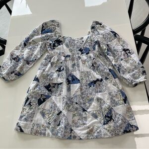 J crew patchwork dress